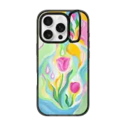 iPhone 16 Pro Impact Ring Stand Case MagSafe Compatible Water Your Flowers by Katie Over