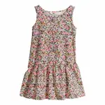 零碼美國H&M小碎花洋裝 夏季女童無袖洋裝 ( 指定超商店到店滿499元免運 )