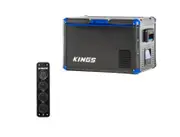 Adventure Kings 60L Camping Fridge Freezer 88 Can Capacity + 12V Accessory Panel
