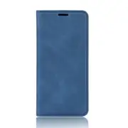 Magnetic Adsorption Pu Leather Phone Case for OPPO A91 Retro Case Wallet Business Phone Protective Cover
