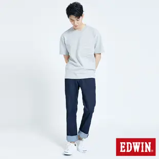 EDWIN FLEX高腰直筒牛仔褲(原藍色)-男款