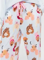 BNWT Peter Alexander Cat Hat PJ Pants Size L Ladies SALE