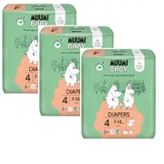 Muumi Nappies Size 4 Maxi 7-14kg (3x46) Carton of 138