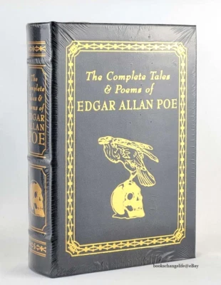 COMPLETE TALES AND POEMS OF EDGAR ALLAN POE Easton Press Leather Bound SEALED