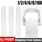 UP 10X Toilet Roll Holder Insert Bathroom Washroom Fitting Spindle Spring Loaded