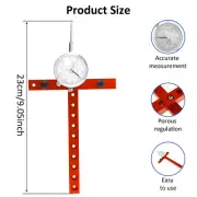Table Saw Dial Indicator 0.001inch Accuracy Adjustable Table Saw Gauge EmGP*
