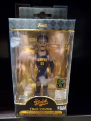 Funko Gold NBA Trae Young Atlanta Hawks Premium Vinyl Figure CHASE Black Jersey