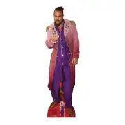 Jason Momoa Purple Suit Lifesize Cardboard Cutout with Free Mini Standee