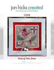Jan Hicks Creates! - Birds Of Color Series #3 - Love Birds - Original design by