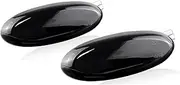 Side Mirror Indicator For MAZDA 323 626 For MPV For Premacy For Protege MX-6 For Tribute 1 Pair Side For Fender Marker Lamp Repeater Turn Signal Light Dynamic Sequential Blinker(2xNO Dynamic Smoked)