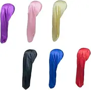 IWOWHERO Hair Dry Towel Satin Shower Cap Absorbent Hair Wrap for Women Quick Dry
