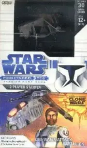 Star Wars PocketModel TCG Clone Wars Obi-Wans Attack Battalion Two-Player Starte