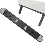 Laptop Stand, Foldable Computer Desk Mount, 2 Height Adjustable Laptop Riser, Invisible Table Monitor Rest, Portable Workstation Accessory for Home School, 8.66x1.18 Inches