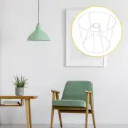 Lamp Shade Frame Lampshade Adaptor Metal Bulb Guard Shade Reducer Ring