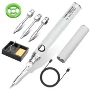 Cordless Soldering Iron Kit, USB Rechargeable Cordless Soldering Iron, 36969