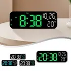 Electronic clock simple alarm clock multifunctional LED clock 9 inch clock