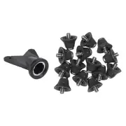 2X(12 Pcs Football Boot Studs Rugby Studs Turf 13mm M5 Screw Shoes Spikes,4194