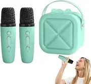 Portable Kids Karaoke Machine - Wireless Toy for Kids Handled Karaoke Machine | Portable Singing Speaker Girls Entertainment for Family Friends Interaction