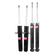 Front + Rear KYB EXCEL-G Shock Absorbers for AUDI A6 C7 I4 DT4 FWD All Styles