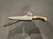Knife Herder Solingen Carbon Steel, Sheath Herder