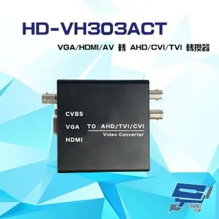 【CHANG YUN 昌運】HD-VH303ACT VGA/HDMI/AV CVBS 轉 AHD/CVI/TVI 轉換器