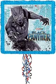 Ya Otta Pinata Black Panther Pull String Pinata Party Activity Supplies 2lb Fill