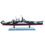 1/1000 Scale WWII USS North Carolina BB-55 Battleship Finished Model Toy Gift