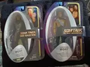 Diamond Select Star Trek Next Generation DS9 + LT Worf Figure Art Asylum Lot