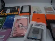 Bulk Wholesale Lot of 25 Mixed Cell Phone Cases Accessories Samsung, iPhone, ETC