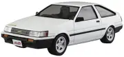Aoshima Initial D No.10 Itsuki Takeuchi AE85 LEVIN 1/24 plastic model kit