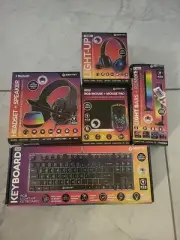 Gaming Bundle NEW Headphones,keyboard,mouse,speakers & more! LED Gamers RGB