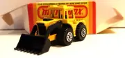 MATCHBOX LESNEY SUPERFAST MB29 TRACTOR NOSE SHOVEL CATERPILLAR NOS VINTAGE 1976