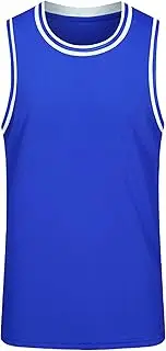 [FEESHOW] Mens Tank Top Sleeveless Basketball Shirt Bodybuilding Muscle Vest Compression Workout Fitness