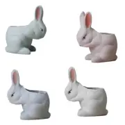 Cartoon Rabbit Ceramic Planter Cactus Flower Pot Container Decoration