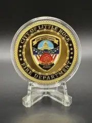 Little Rock Fire Department, Arkansas St. Florian Challenge Coin V1