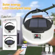 LED Solar Camping Lantern Lamp USB Rechargeable Remote Control Emergency Bulb