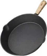 MAGICLULU Cast Iron Cooking Pan Iron Frying Pan Non-Stick Gas Stove Induction Cooker Easy to Clean