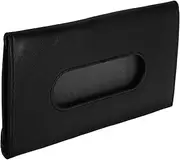 COSMEVIVI Car Tissue Holder for Sun Visor PU Napkin and Wipes Case for Vehicles Fit Easy Access Includes Tissues