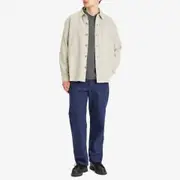 Barbour Heritage+ Natural Linen Blend Overshirt