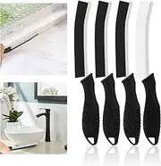 4PCS Crevice Cleaning Brush & Grout Brush Set – Efficient Multipurpose Cleaning Tools for Bathroom, Shower, Kitchen, Window Tracks & More