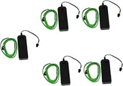 iplusmile 5pcs Flexible Neon Car Light Waterproof Rope Light DIY Decor for Home Car Neon for Parties