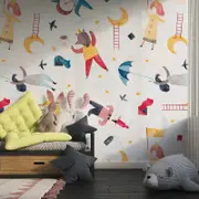 [Namly Design] Wall Paper - Dreamy Characters