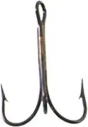 Mustad Coated Treble Needle Point Bronze Red Hook Sz 6/0 25/Pack 3551-BR-6/0-25