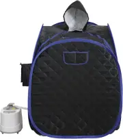 Portable Steam Sauna, Full Body Home Sauna Spa, 1 Person or 2 Person Share Sauna