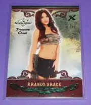 2015 Benchwarmer BRANDY GRACE Treasure Chest #89 Green Foil/3 Playboy FOKKERS