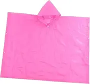 [Toyvian] Professional Adult Poncho with Hood Lightweight Emergency Rain Gear for Outdoor Activities for Camping Cycling Hiking and Everyday Use