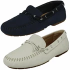 Ladies Leather Nubuck Flat Moccasin Everyday Clarks Casual Shoes CMocc Tie Women