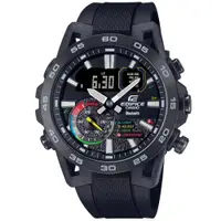 在飛比找PChome24h購物優惠-CASIO卡西歐 EDIFICE 藍牙連線 賽車運動計時腕錶