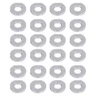 150Pcs M5 Flat Washers Assortment A2-70 Stainless Steel Bolts Washer Replacement