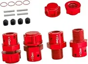 4X 1/8 1/7 RC Car Coupling RC Parts Professional DIY Accessory Spare Model Toy Replacement Part RC Spare Parts for RC Car, red